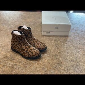 New Leopard Suede Boots
